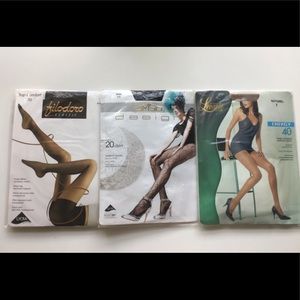 3 pairs of Italian brands tights
